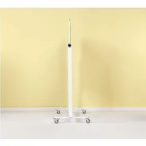 Kantelbord whiteboard, dubbelzijdig krijt groen