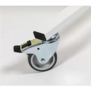 Kantelbord whiteboard, dubbelzijdig krijt groen