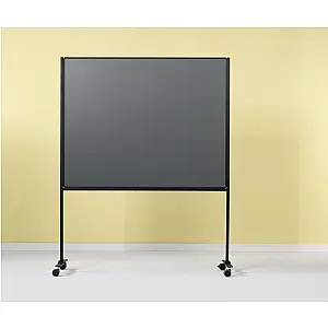 Verrijdbaar Work Board,  krijt grijs