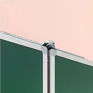 Meervlaks schoolbord schuifmechaniek, authentiek krijtbord