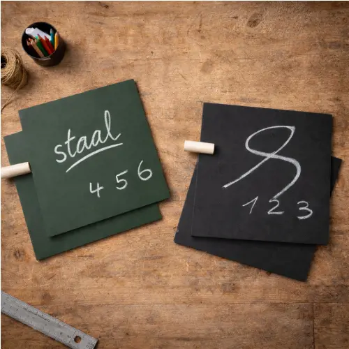 Krijtbord sheet op maat