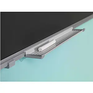 Krijtborden enkelvlaks in groen of grijs emaille staal