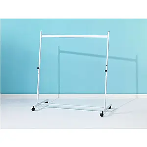 Bordezel verrijdbaar wit, 3 vaste werkhoogtes