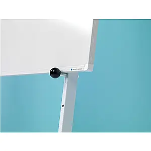 Bordezel verrijdbaar wit, 3 vaste werkhoogtes