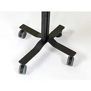 Verrijdbaar Work Board,  krijt grijs