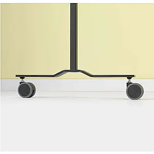 Verrijdbaar Work Board,  krijt grijs