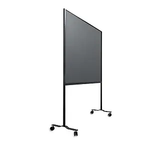 Verrijdbaar Work Board,  krijt grijs